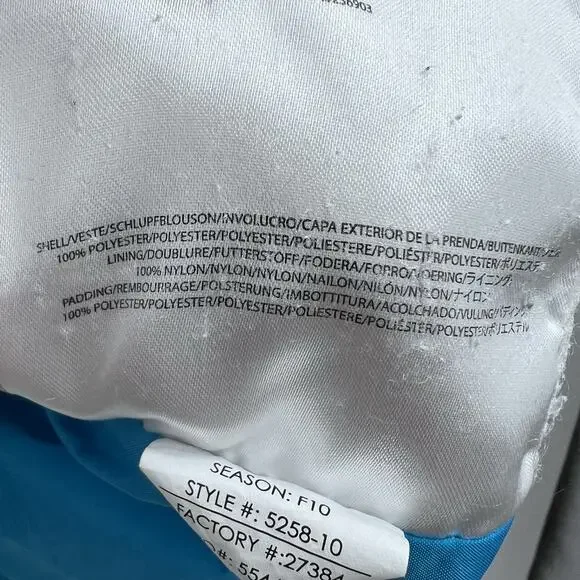 Spyder White & Multi-Colored Winter Snow Ski Jacket Girls Kids Size 18 - Picture 11 of 11